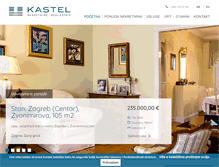 Tablet Screenshot of kastel-zagreb.hr